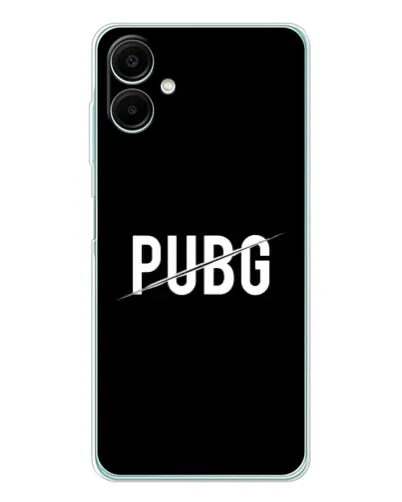Чехол для Samsung Galaxy A07 с картинкой «PUBG — белый логотип» Чехол для Samsung Galaxy A07 с картинкой «PUBG — белый логотип»