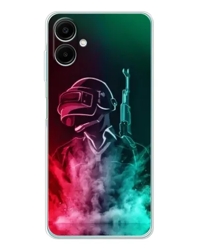 Чехол для Samsung Galaxy A07 с картинкой «PUBG — огненный воин» Чехол для Samsung Galaxy A07 с картинкой «PUBG — огненный воин»