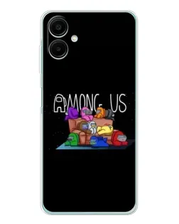 Чехол для Samsung Galaxy A07 с картинкой «Логотип Among Us» Чехол для Samsung Galaxy A07 с картинкой «Логотип Among Us»