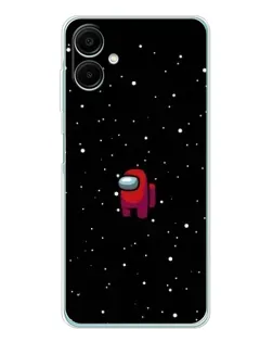 Чехол для Samsung Galaxy A07 с картинкой «Красный Among Us»