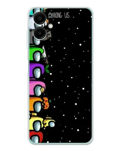 Чехол для Samsung Galaxy A07 с картинкой «Команда Among Us» Чехол для Samsung Galaxy A07 с картинкой «Команда Among Us»
