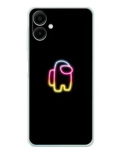 Чехол для Samsung Galaxy A07 с картинкой «Among Us градиент»