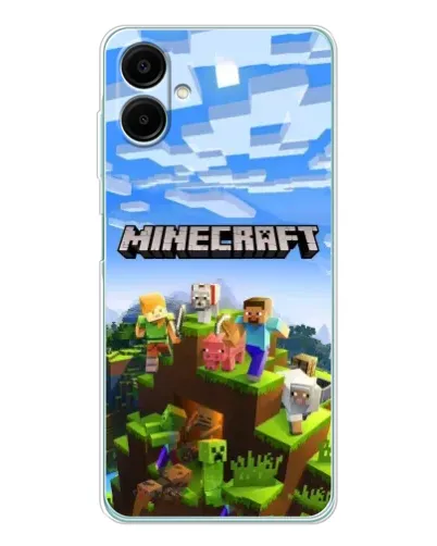 Чехол для Samsung Galaxy A07 с картинкой «Minecraft классический мир» Чехол для Samsung Galaxy A07 с картинкой «Minecraft классический мир»