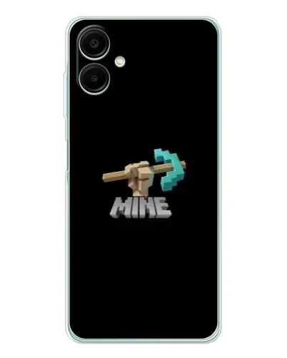 Чехол для Samsung Galaxy A07 с картинкой «Алмазная кирка» Чехол для Samsung Galaxy A07 с картинкой «Алмазная кирка»