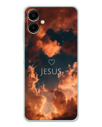 Чехол для Samsung Galaxy A07 с картинкой «Сияние Имени Jesus»