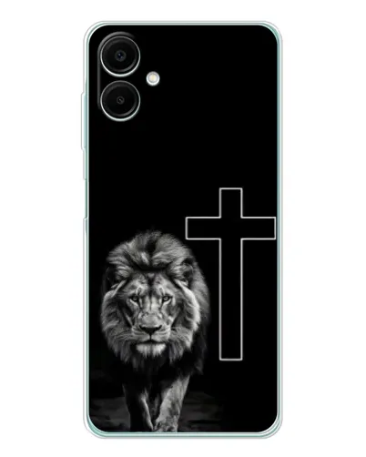 Чехол для Samsung Galaxy A07 с картинкой «Лев и Крест»