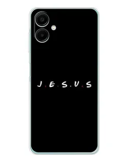 Чехол для Samsung Galaxy A07 с картинкой «Точки веры J.E.S.U.S.»