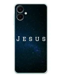 Чехол для Samsung Galaxy A07 с картинкой «Звездное небо Jesus»
