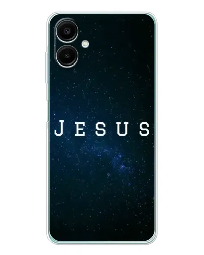 Чехол для Samsung Galaxy A07 с картинкой «Звездное небо Jesus»