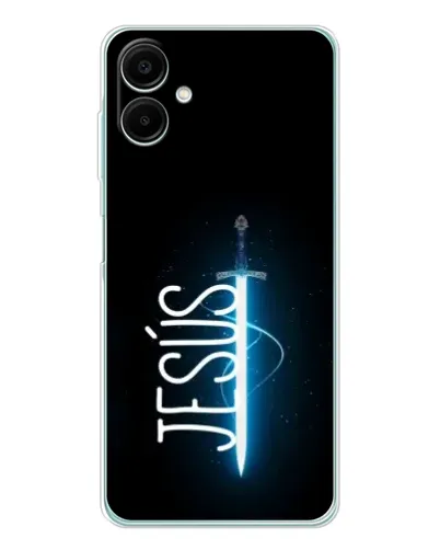 Чехол для Samsung Galaxy A07 с картинкой «Меч Духа Jesus»