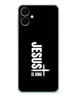 Чехол для Samsung Galaxy A07 с картинкой «Вертикаль веры Jesus»