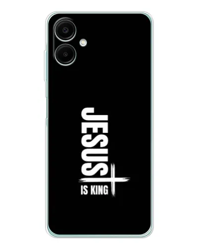 Чехол для Samsung Galaxy A07 с картинкой «Вертикаль веры Jesus»