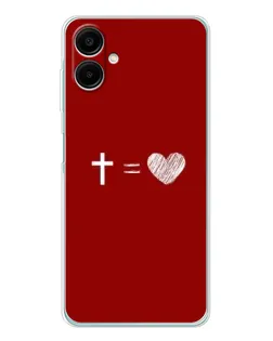 Чохол для Samsung Galaxy A07 з картинкою «Рівняння любові»
