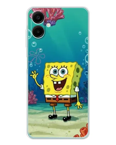 Чехол для Samsung Galaxy A07 с картинкой «Подводный привет»