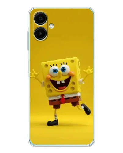 Чехол для Samsung Galaxy A07 с картинкой «Позитивный Губка Боб»