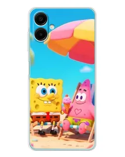 Чехол для Samsung Galaxy A07 с картинкой «Отдых на пляже»