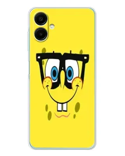 Чехол для Samsung Galaxy A07 с картинкой «Минималистичный Спанч Боб»