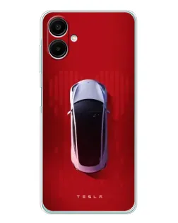 Чохол для Samsung Galaxy A07 з картинкою «Tesla Top View» Чохол для Samsung Galaxy A07 з картинкою «Tesla Top View»