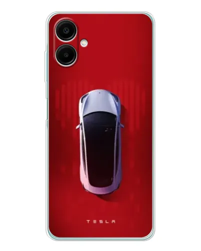 Чехол для Samsung Galaxy A07 с картинкой «Tesla Top View»