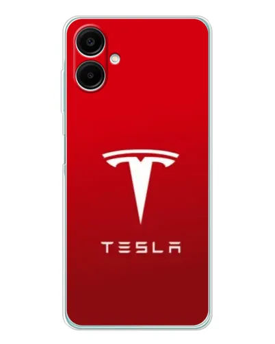 Чехол для Samsung Galaxy A07 с картинкой «Tesla Red Classic»