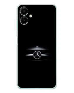 Чехол для Samsung Galaxy A07 с картинкой «Mercedes — абстрактные линии»