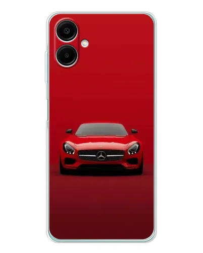 Чехол для Samsung Galaxy A07 с картинкой «Красный Mercedes AMG»