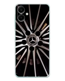 Чехол для Samsung Galaxy A07 с картинкой «Диск Mercedes»