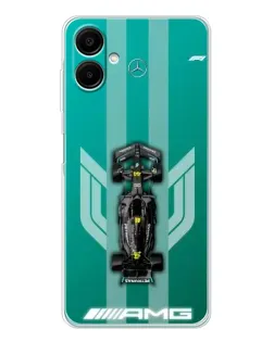 Чехол для Samsung Galaxy A07 с картинкой «Mercedes AMG Petronas»