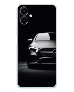 Чехол для Samsung Galaxy A07 с картинкой «Свет фар Mercedes»