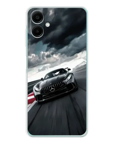 Чехол для Samsung Galaxy A07 с картинкой «Гоночный Mercedes AMG» Чехол для Samsung Galaxy A07 с картинкой «Гоночный Mercedes AMG»