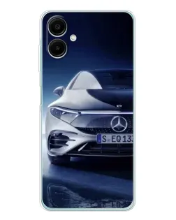 Чехол для Samsung Galaxy A07 с картинкой «Mercedes EQ — будущее»