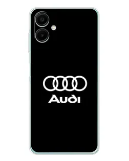 Чехол для Samsung Galaxy A07 с картинкой «Классическое лого Audi»