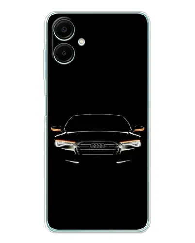 Чехол для Samsung Galaxy A07 с картинкой «Audi — ночной контур» Чехол для Samsung Galaxy A07 с картинкой «Audi — ночной контур»