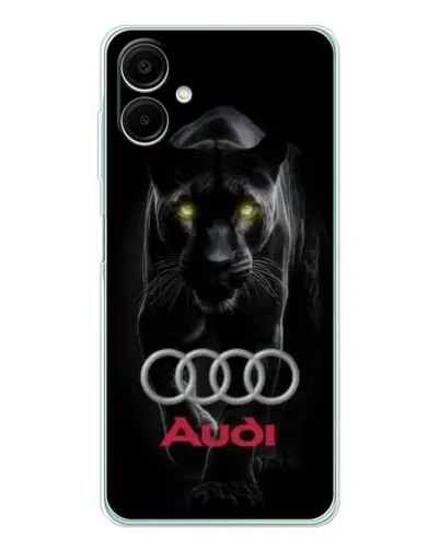Чехол для Samsung Galaxy A07 с картинкой «Пантера и Audi» Чехол для Samsung Galaxy A07 с картинкой «Пантера и Audi»
