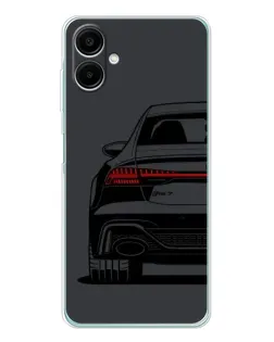 Чехол для Samsung Galaxy A07 с картинкой «Задняя часть Audi — арт»
