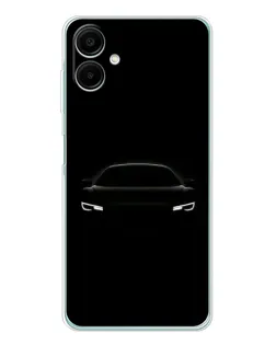 Чехол для Samsung Galaxy A07 с картинкой «Взгляд Audi в темноте»