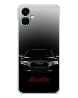 Чехол для Samsung Galaxy A07 с картинкой «Audi — градиентный контур»