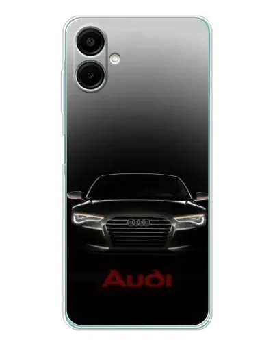 Чехол для Samsung Galaxy A07 с картинкой «Audi — градиентный контур» Чехол для Samsung Galaxy A07 с картинкой «Audi — градиентный контур»