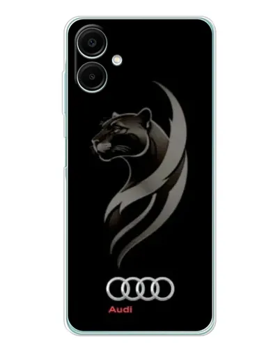 Чехол для Samsung Galaxy A07 с картинкой «Графика — пантера и Audi» Чехол для Samsung Galaxy A07 с картинкой «Графика — пантера и Audi»