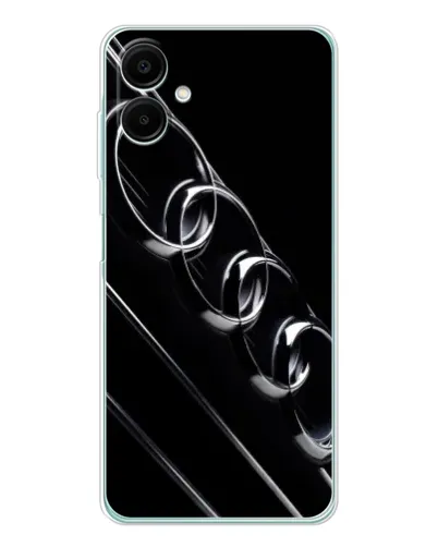 Чехол для Samsung Galaxy A07 с картинкой «Audi — абстрактные кольца» Чехол для Samsung Galaxy A07 с картинкой «Audi — абстрактные кольца»