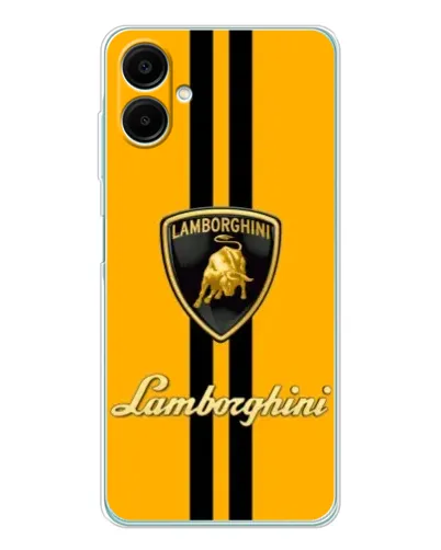 Чохол для Samsung Galaxy A07 з картинкою «Lamborghini Stripe жовтий»