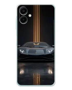 Чохол для Samsung Galaxy A07 з картинкою «Lamborghini золоті лінії» Чохол для Samsung Galaxy A07 з картинкою «Lamborghini золоті лінії»