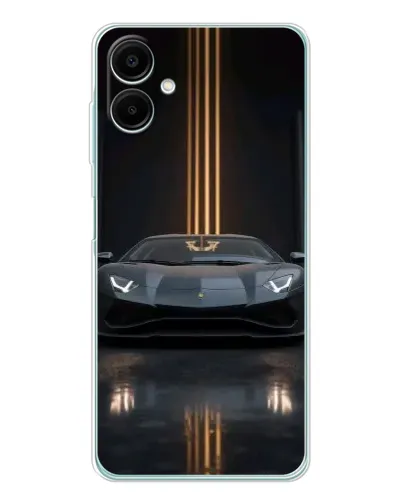Чохол для Samsung Galaxy A07 з картинкою «Lamborghini золоті лінії»
