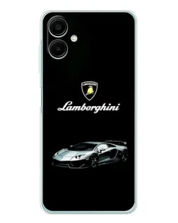 Чохол для Samsung Galaxy A07 з картинкою «Логотип Lamborghini класика»