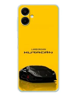 Чохол для Samsung Galaxy A07 з картинкою «Lamborghini Huracan чорний»