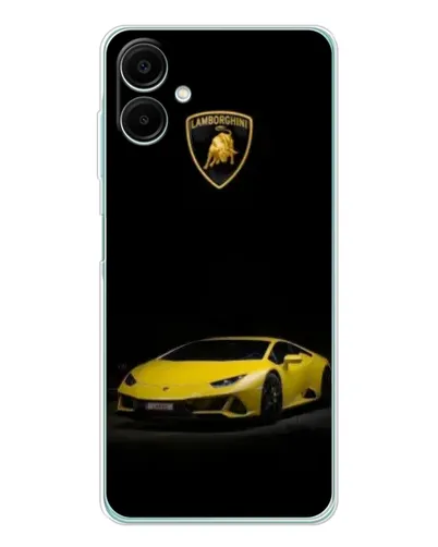 Чохол для Samsung Galaxy A07 з картинкою «Lamborghini жовтий акцент»