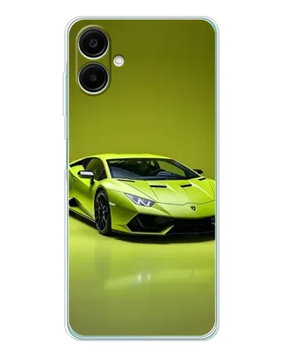 Чохол для Samsung Galaxy A07 з картинкою «Салатовий Lamborghini Huracan»