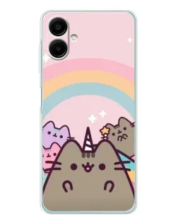 Чехол для Samsung Galaxy A07 с картинкой «Единорог Pusheen»