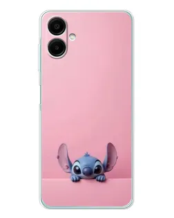Чехол для Samsung Galaxy A07 с картинкой «Stitch выглядывает»