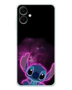 Чехол для Samsung Galaxy A07 с картинкой «Неоновый Stitch»